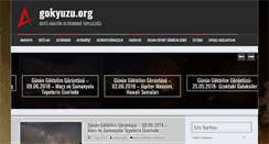 Desktop Screenshot of gokyuzu.org
